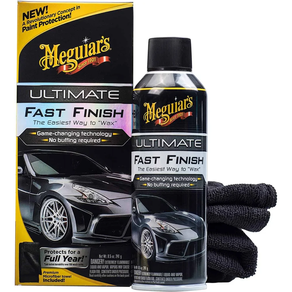Auto Liquid Wax Meguiar Ultimate Fast Finish Wax, 241g