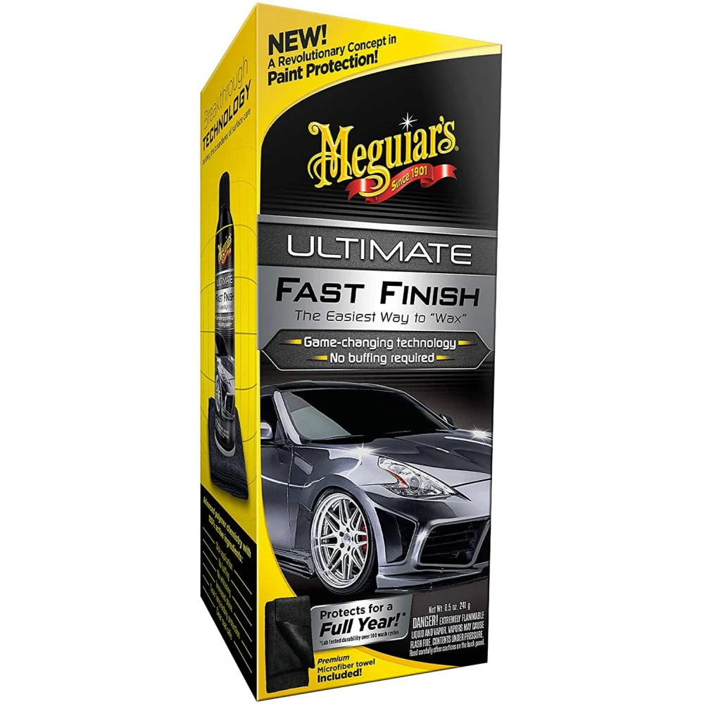 Auto Liquid Wax Meguiar Ultimate Fast Finish Wax, 241g