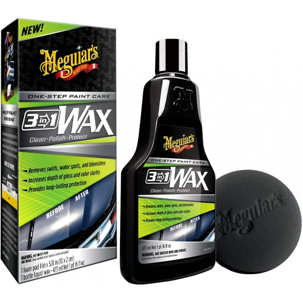 Auto Liquid Wax Meguiar's 3 az 1-ben viasz, 473 ml