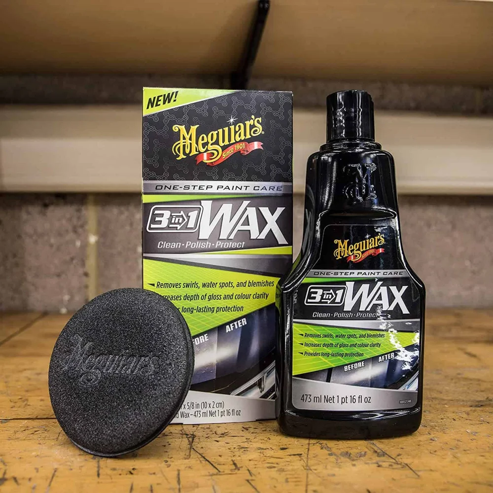 Auto Liquid Wax Meguiar's 3 az 1-ben viasz, 473 ml