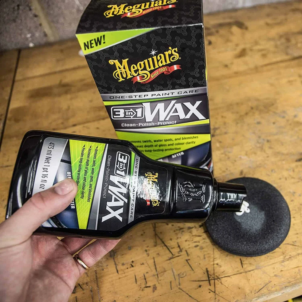 Auto Liquid Wax Meguiar's 3 az 1-ben viasz, 473 ml