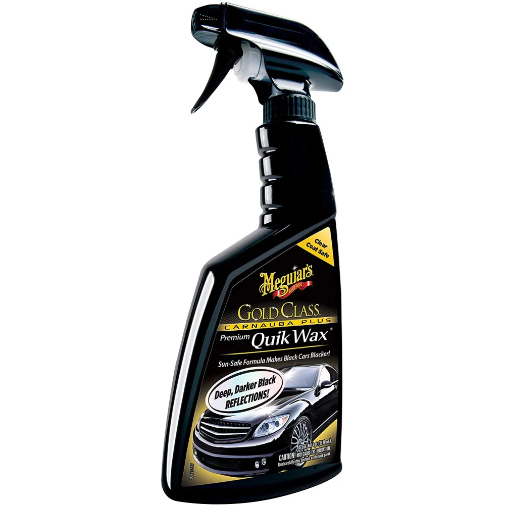 Auto Liquid Wax Meguiar's Gold Class Carnauba Plus Quik Wax, 473 ml