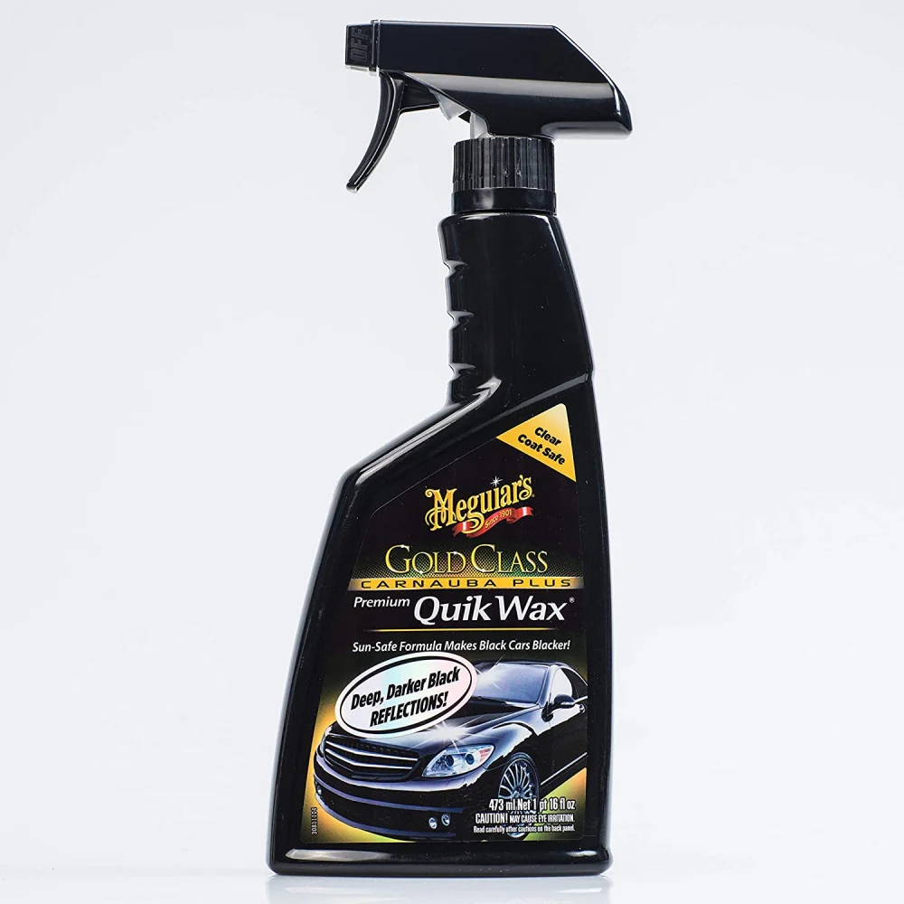 Auto Liquid Wax Meguiar's Gold Class Carnauba Plus Quik Wax, 473 ml