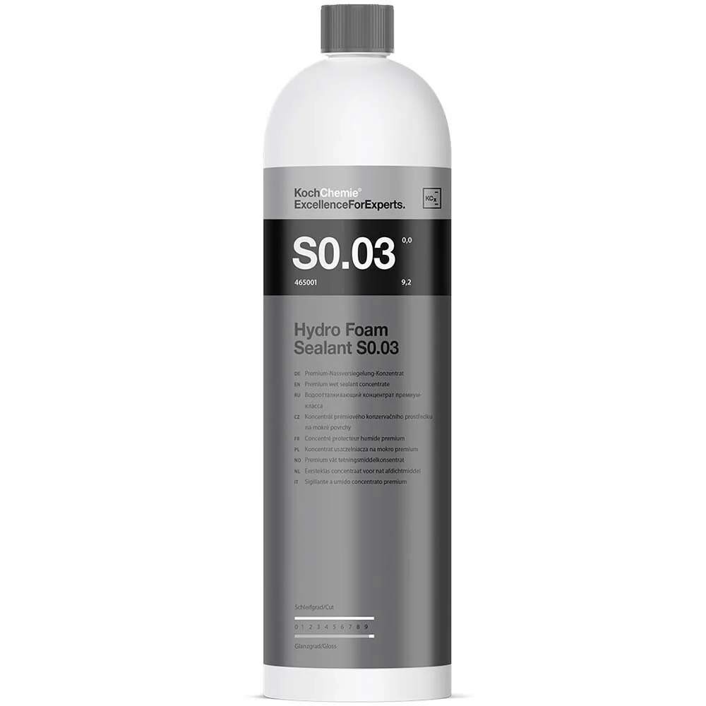Prémium nedves tömítő koncentrátum Koch Chemie S0.03 Hydro hab tömítő, 1L