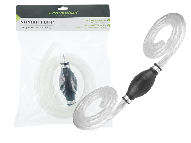 Kézi üzemanyagszivattyú - 2 db 10mm x 1m-es tömlő